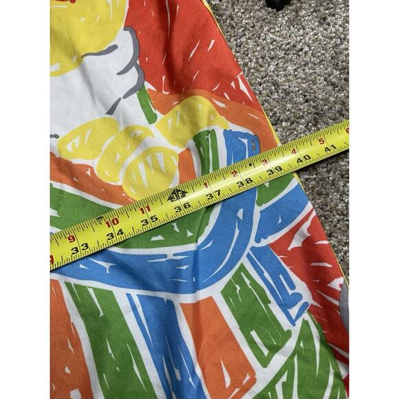 Vintage Sesame Street Character Toddler Quilt Blanket 80s 90s 55in X 39.5in - Picture 6 of 6